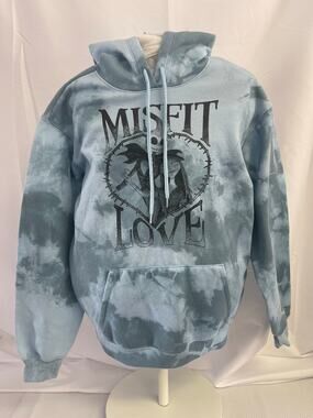 Disney Nightmare Before Christmas Misfit Love Tie Dye Hoodie XS